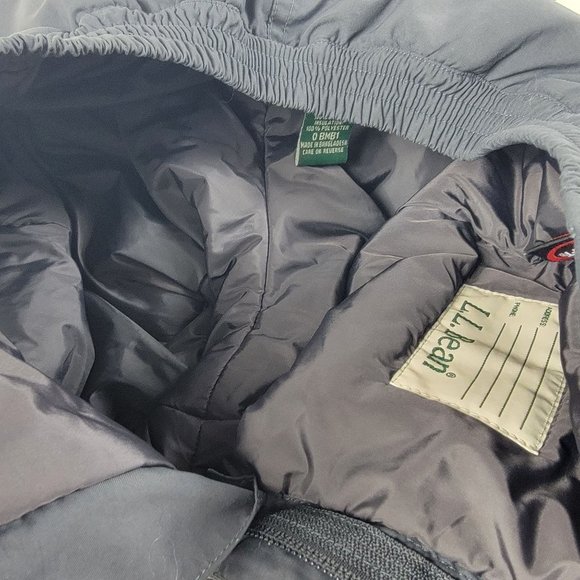 LL Bean Kids 6X-7 Black Snow Pants Winter Ski Snowboard Outdoors Casual - Picture 5 of 8